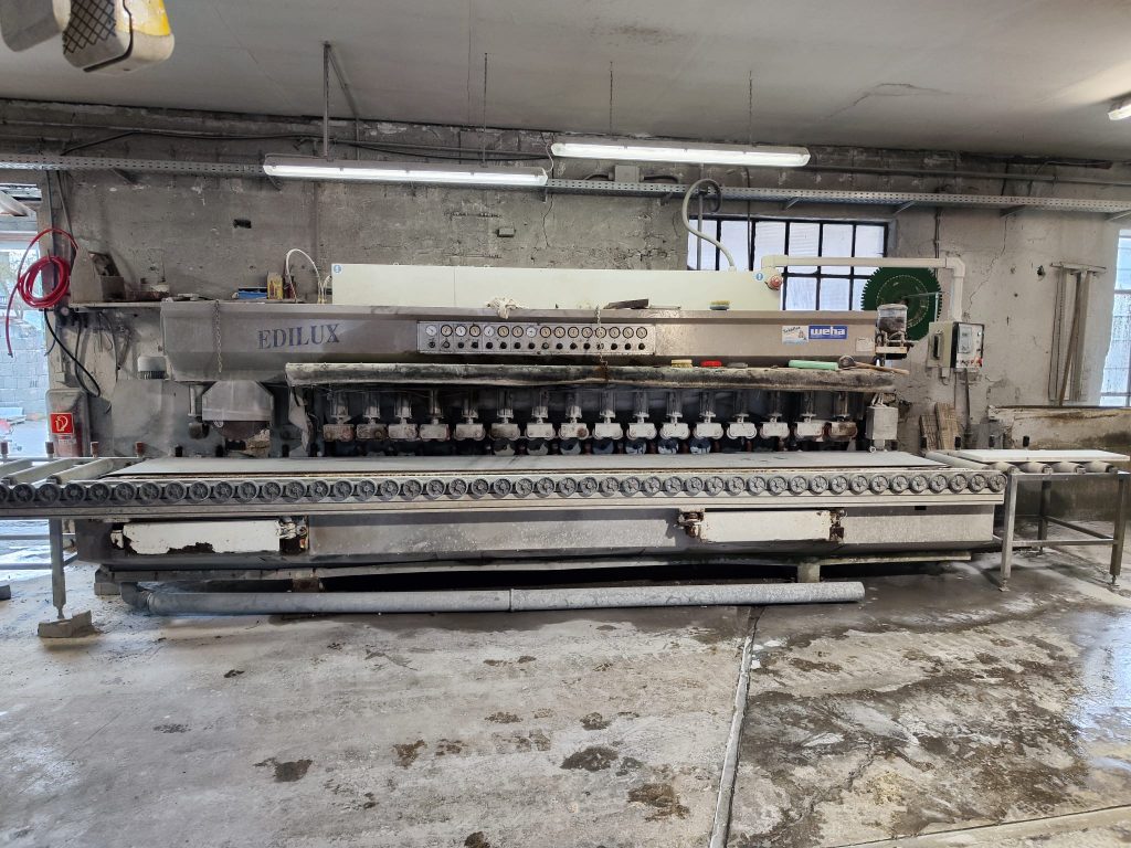 Edge polishing machine Comandulli Edilux 10+4 2002