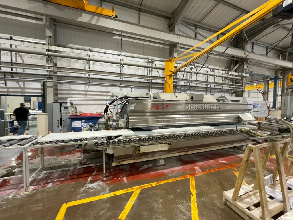 Edge Polishing machine Comandulli Omega 100 SX 2003