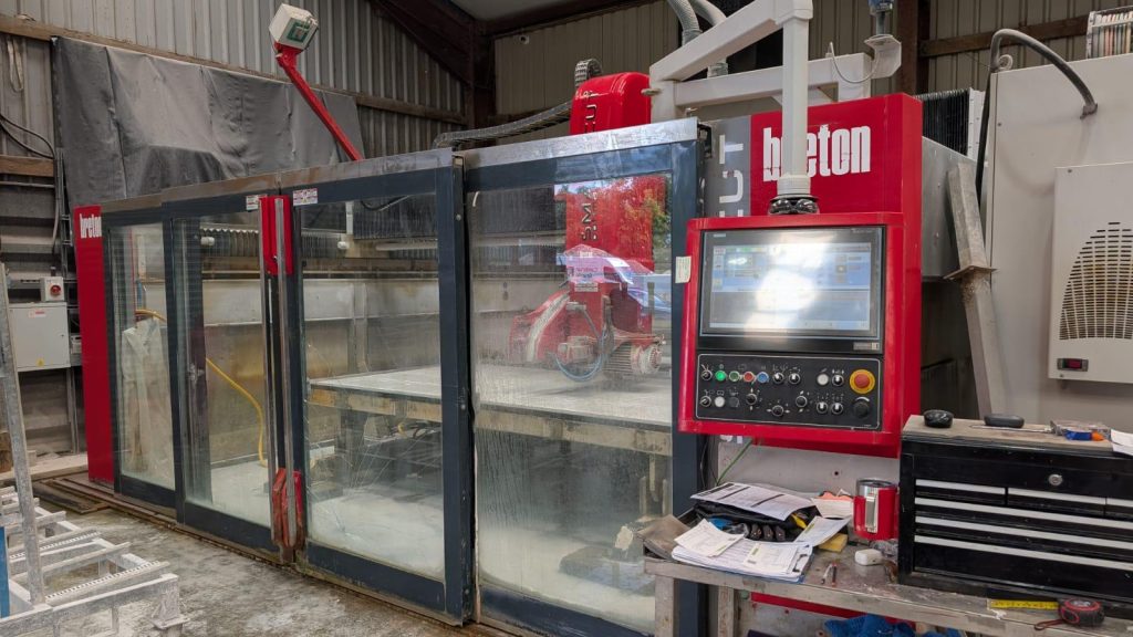 5 Axis Bridge Saw 2014 Breton Smart Cut 550 Optima