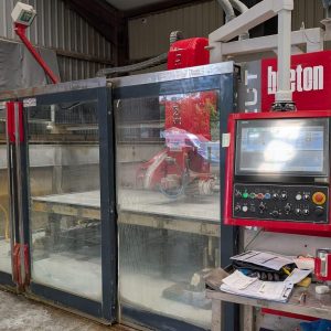 5 Axis Bridge Saw Breton Smart Cut 550 Optima 2014